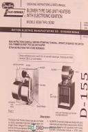 Dayton Blower Type gas Unit Heaters, 3E389, 3E392,Operations and Parts Manual